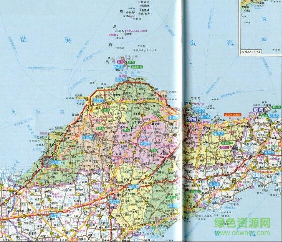 山东最新烟台福山地图｜烟台福山新版地图发布